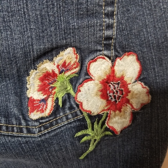 Tommy Hilfiger Denim - Embellished Cropped Jeans